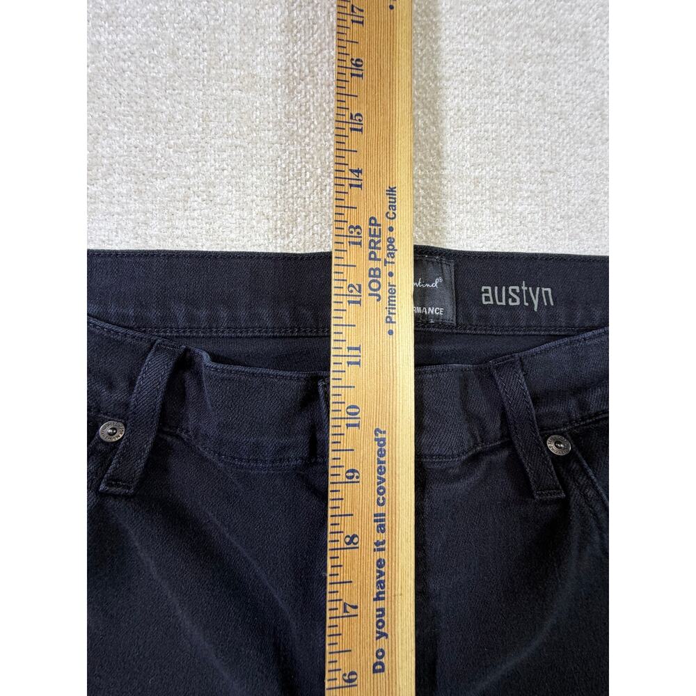 7 For All Mankind Men's Black 36 Austyn Luxe Performance Straight Leg Jeans Fit - Picture 9 of 11